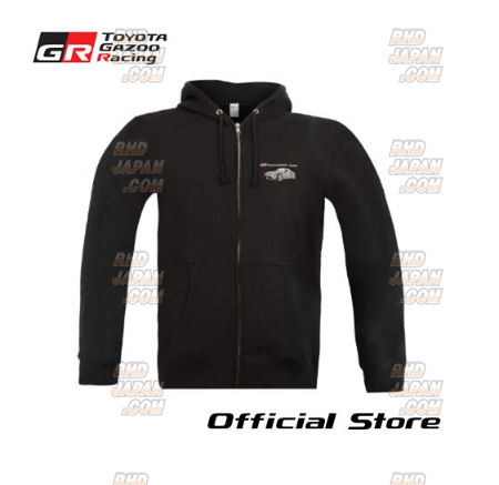 Toyota Gazoo Racing GR Supra Zip Hoodie - TGRC-A137-01XL - RHDJapan